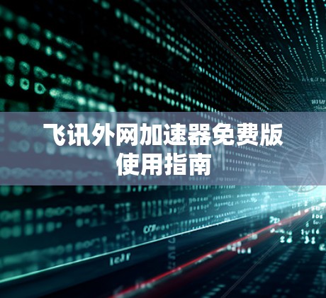 飞讯外网加速器免费版使用指南