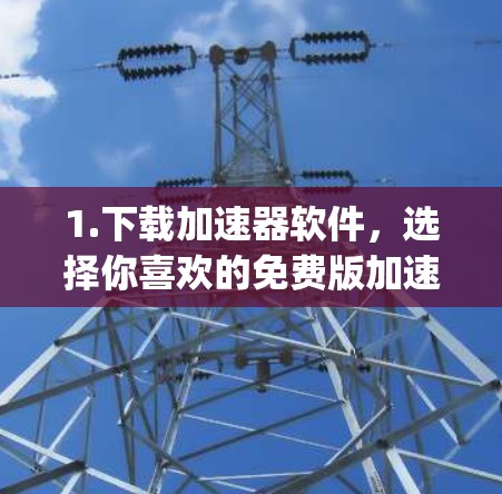 1.下载加速器软件,选择你喜欢的免费版加速器,如VX、AccelX或AccelPlayer