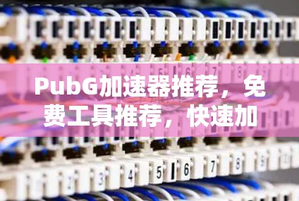 PubG加速器推荐,免费工具推荐,快速加载公龙塔!