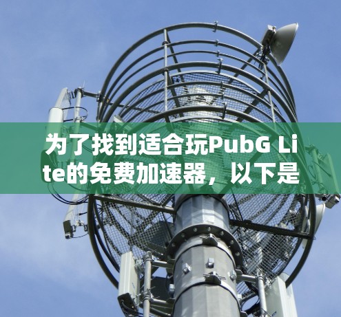 为了找到适合玩PubG Lite的免费加速器,以下是一步步的指南