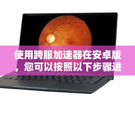 使用跨服加速器在安卓版,您可以按照以下步骤进行