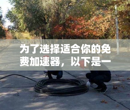 为了选择适合你的免费加速器,以下是一个清晰的建议
