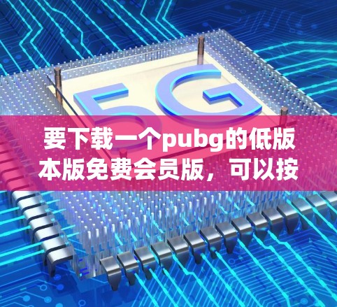 要下载一个pubg的低版本版免费会员版,可以按照以下步骤进行