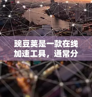 豌豆荚是一款在线加速工具，通常分为免费版和付费版。以下是关于豌豆荚的详细信息