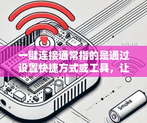 一键连接通常指的是通过设置快捷方式或工具,让计算机自动打开特定的网站或应用。以下是设置一键连接的方法 一键连接通常指的是通过设置快捷方式或工具,让计算机自动打开特定的网站或应用。以下是设置一键连接的方法