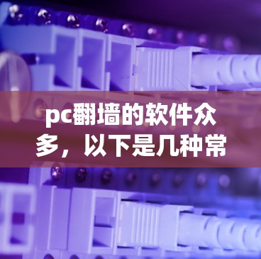 pc翻墙的软件众多,以下是几种常用且适合的工具及其使用方法 pc翻墙的软件众多,以下是几种常用且适合的工具及其使用方法