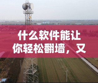 什么软件能让你轻松翻墙,又不被监控?