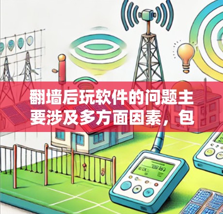 翻墙后玩软件的问题主要涉及多方面因素，包括设备兼容性、性能、安全性、隐私和游戏限制。以下是对主要问题的详细分析和解决方案