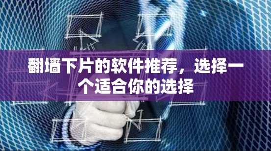 翻墙下片的软件推荐,选择一个适合你的选择