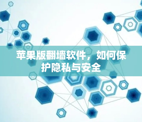 苹果版翻墙软件，如何保护隐私与安全