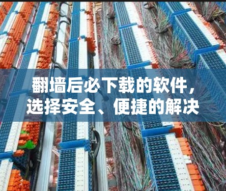 翻墙后必下载的软件,选择安全、便捷的解决方案