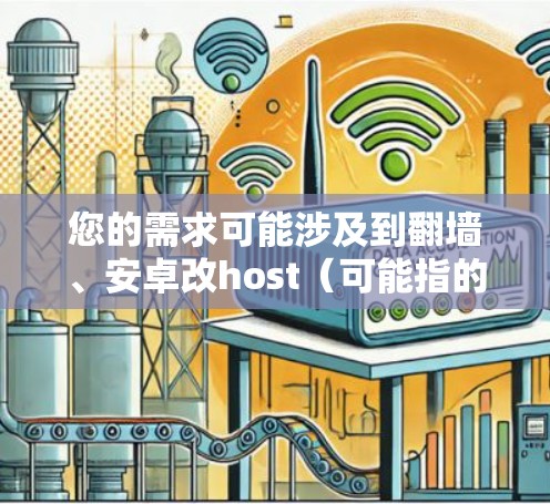 您的需求可能涉及到翻墙、安卓改host（可能指的是使用Anasat工具）以及使用软件。以下是一些通用的步骤和建议，您可以根据具体情况调整