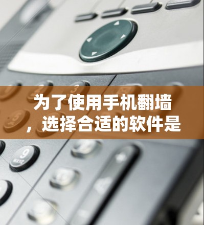 为了使用手机翻墙,选择合适的软件是一个关键的步骤。以下是一些推荐的软件及其使用指南