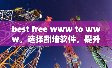 best free www to www，选择翻墙软件，提升你的网络安全