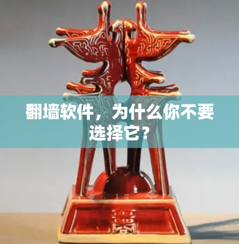 翻墙软件，为什么你不要选择它？