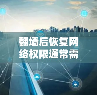 翻墙后恢复网络权限通常需要使用专门的工具和软件来解封和恢复网络。以下是一些常用的软件和工具，帮助您恢复网络权限