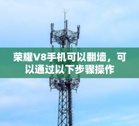 荣耀V8手机可以翻墙，可以通过以下步骤操作