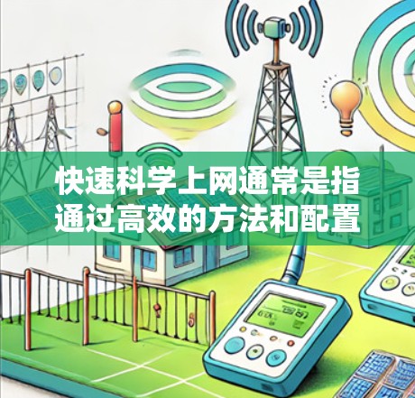 快速科学上网通常是指通过高效的方法和配置来提高电脑的上网速度和稳定性。以下是一些快速科学上网的技巧和建议