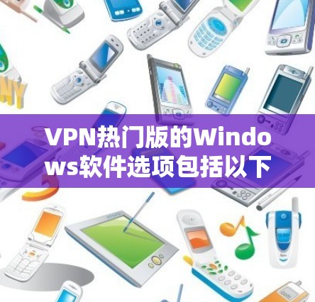 VPN热门版的Windows软件选项包括以下几种