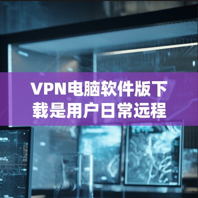 VPN电脑软件版下载是用户日常远程访问公司、服务器或个人互联网的必要工具。以下是一些 commonly used VPN software options，供您参考