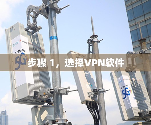 步骤 1,选择VPN软件 步骤 1,选择VPN软件