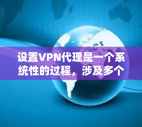 设置VPN代理是一个系统性的过程,涉及多个步骤和配置,需要仔细操作以确保成功。以下是一个清晰的步骤指南,帮助您顺利完成VPN代理的设置 设置VPN代理是一个系统性的过程,涉及多个步骤和配置,需要仔细操作以确保成功。以下是一个清晰的步骤指南,帮助您顺利完成VPN代理的设置